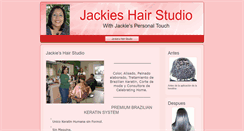 Desktop Screenshot of jackieshairstudiopr.com